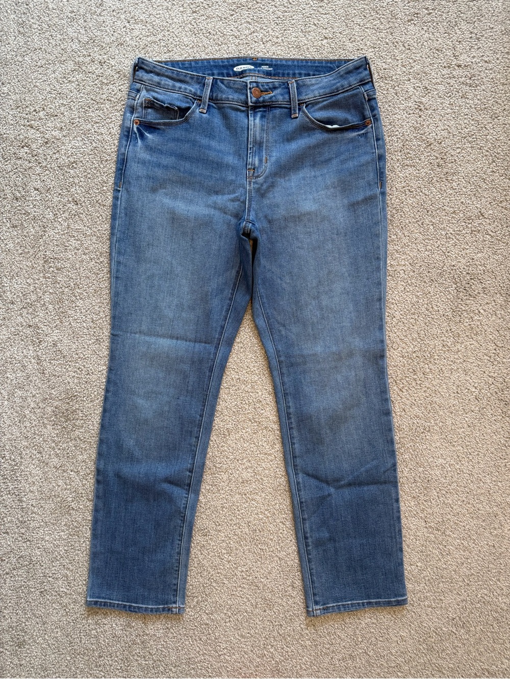 Old Navy Power Slim Straight Jeans
